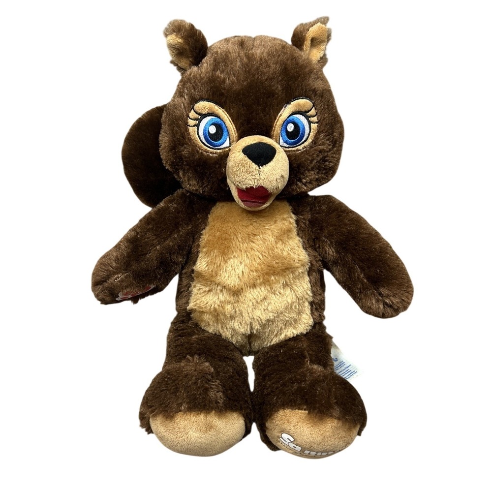 Build-A-Bear Sammy the Squirrel Plush Great Wolf‎ Lodge Brown Stuffed Animal 16"